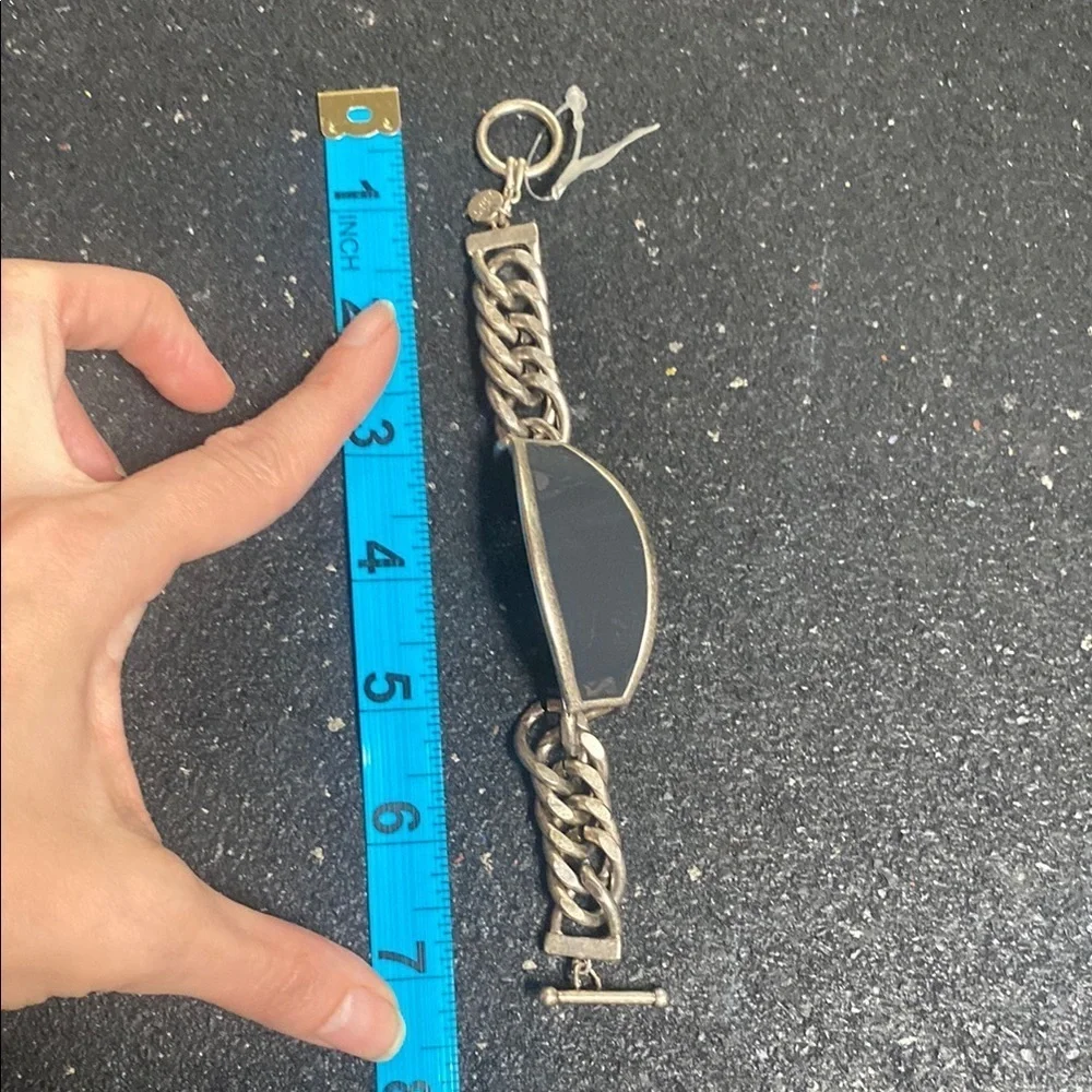 Loft Silver and Black  Bracelet
